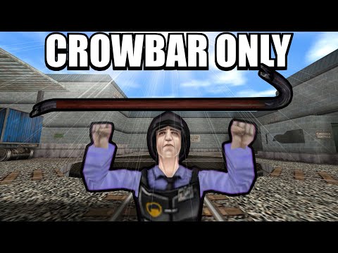 Is It Possible To Beat Half-Life: Blue Shift Using Only The Crowbar?
