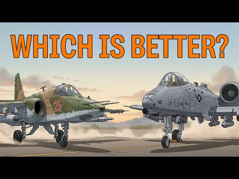 A-10 vs Su-25 – Which Close Air Support Jet Reigns Supreme?