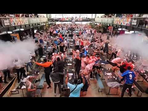 REACTION AT BOXPARK WEMBLEY: Kane gives England lead v Ukraine