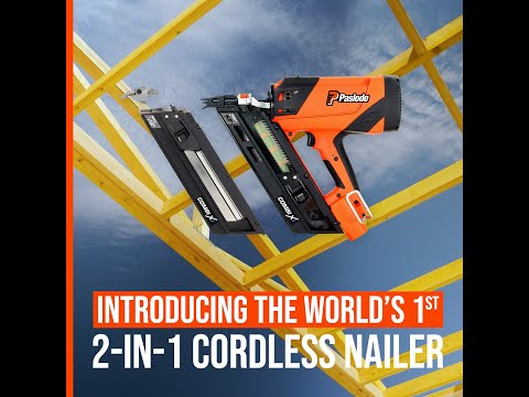 Have you seen the NEW Paslode Combi Xi 2-in-1 Nailer?