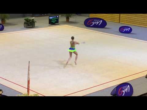 Léa Herivaux massues - Nat B 18 ans et + - France Chambéry 2017