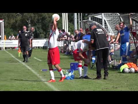 8611b SVN 69 Nijeveen enkele voetbal fragmenten uit de wedstrijd/2016