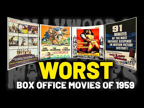 A Dark Year In Hollywood: The 13 Worst Box Office DISASTERS of 1959 Revealed