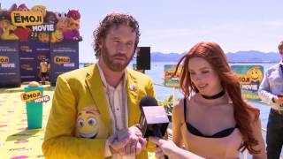 The Emoji Movie Cannes 70thAnniversary Tj Miller Kate Miller video