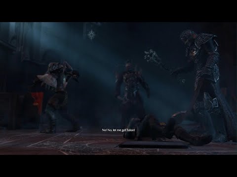 Talion witnesses his wife & son get killed
