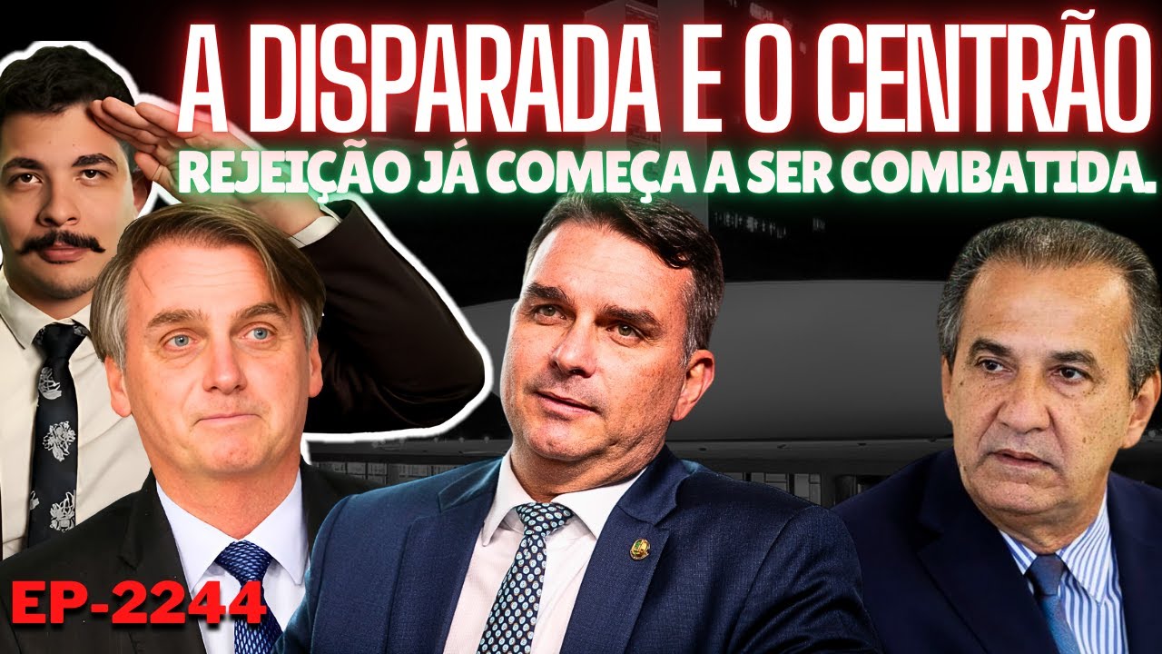 Flávio DISPARA e Destroi Plano do CENTRÃO, Diz GLOBO + Rejeição JÁ Começa a Ser COMBATIDA.