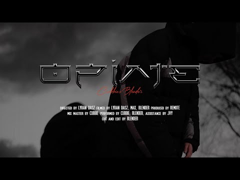 Cubbie x Blender - "OPIATE" (Official Music Video) prod. remote, vogo & twix