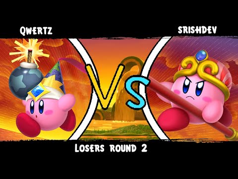 qwertz143 (Bomb) vs Srishdev (Staff) - Kirby Fighters India Tournament #21