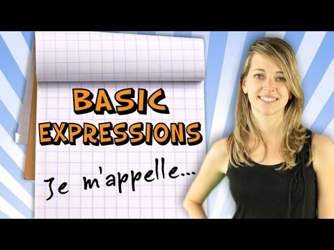 French Course with Mathilde, Lesson 2 - Basic expressions