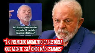 PRESIDENTE LULA DESCEU A LENHA NOS MINISTROS E ALIADOS POR USAR CELULAR EM EVENTOS!
