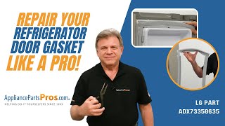 How to Replace LG/Kenmore Refrigerator Door Gasket ADX73350635