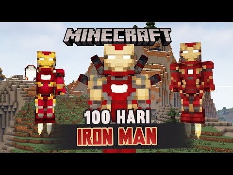 100 Days in Minecraft But We're Iron Man!