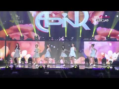 K POP( A Pink )  NoNoNo + Awards SMA 20140124