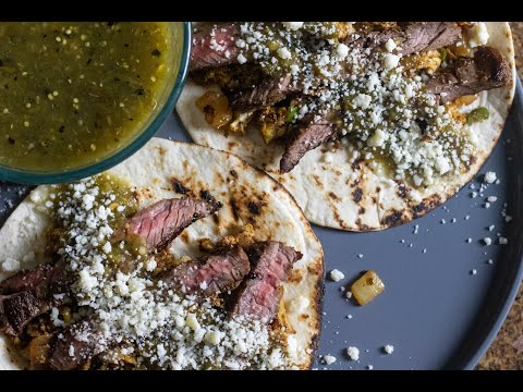 Chorizo and Egg Breakfast Tacos (Easy Taco Recipe)