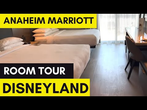 Anaheim Marriott Convention Center Room Tour | Disneyland