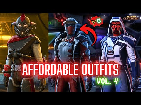 SWTOR Affordable Outfit Showcase Vol. 4 | 25 Inexpensive Star Wars Looks!