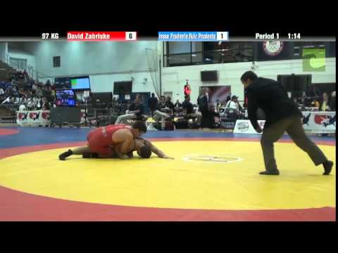 97 KG R16 - David Zabriskie (LVAC) vs. Jesse Prudente Ruiz Prudente (Mexico)