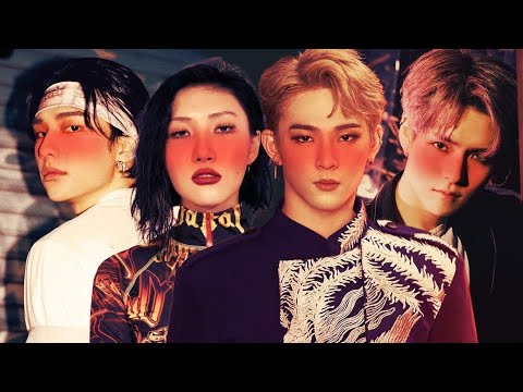 MAMAMOO x Stray Kids x ONEUS x CLC x TREASURE — HIP/God´s Menu/Blue Sky/Me/MMM K-Pop Mashup