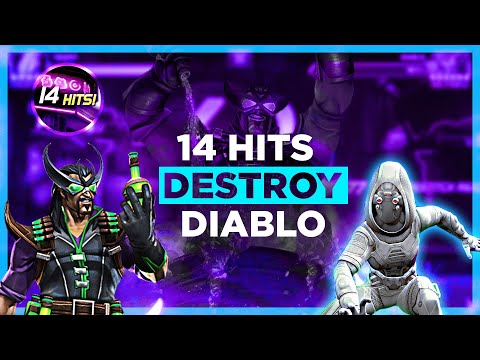 Ghost Melts Epic Boss Rush Diablo with 14 Hits In Summer Smackdown | Marvel Contest Of Champions