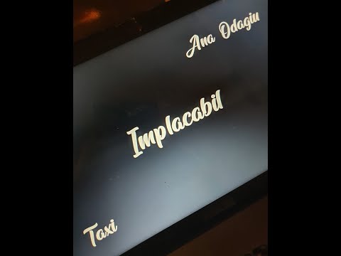 Taxi x Ana Odagiu - Implacabil | Official Video (necenzurat)