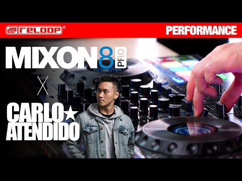 Reloop Mixon 8 Pro 4-Channel DJ Controller / Serato DJ Pro & Algoridim DJ Pro w/ Travel Bag image 15