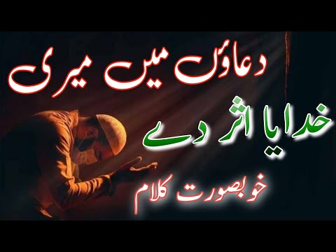 Duaon Mein Meri Ilaahi Asar De || Hindi Naat || Urdu Nazam