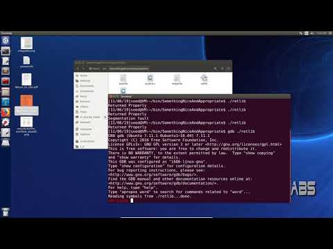 Return To Libc Exploit on Ubuntu 16.04
