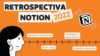 Barra de progresso（00:07:19 - 00:08:14） - Novidades Notion em 2022 | Principais funcionalidades do ano!