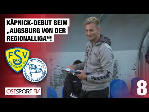 KÄPNICK'S DEBUT at the "Augsburg of the Regional League": Luckenwalde vs. Zehlendorf | Regional L...