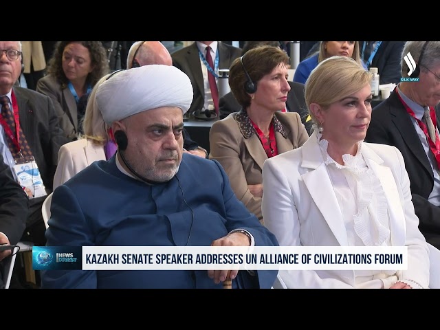 Kazakh Senate Speaker addresses UN Alliance of Civilizations Forum