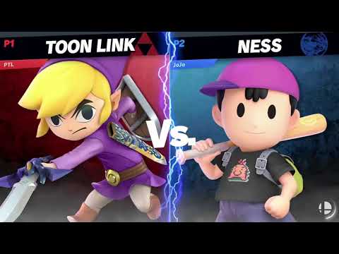 PTL (Toon Link) vs PsideB (Ness) - Losers final - Harvest Smash 23