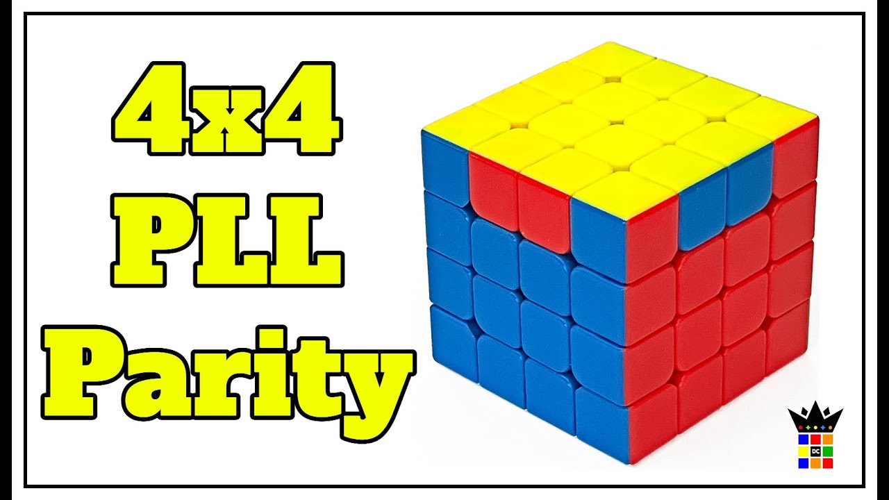 4x4 PLL Parity -  1 Easy Algorithm For All Cases