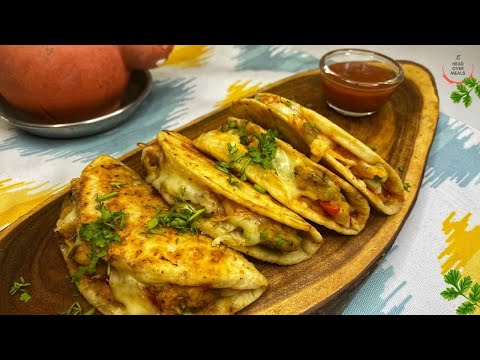 ALOO CHEESE TACOS | Indian-Mexican Recipe | Mexican Dishes | Fusion Food | Easy to Make Mexican Food