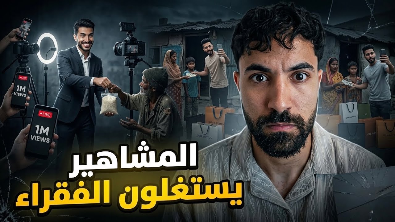 هل المشاهير يستغلون الفقراء ؟
