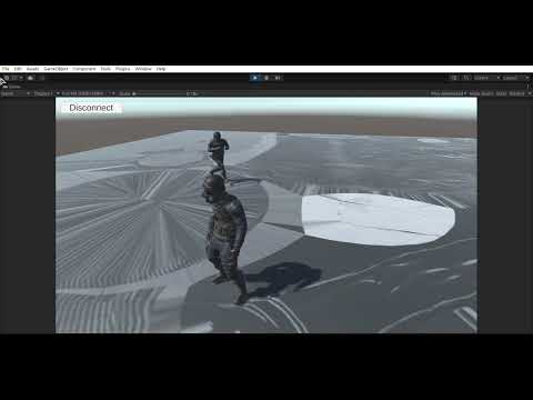Unity Multiplayer Position & Animation sync test