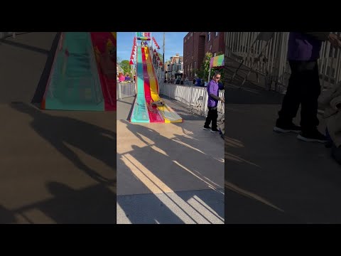 Fun Slide Ride Goes Downhill || ViralHog