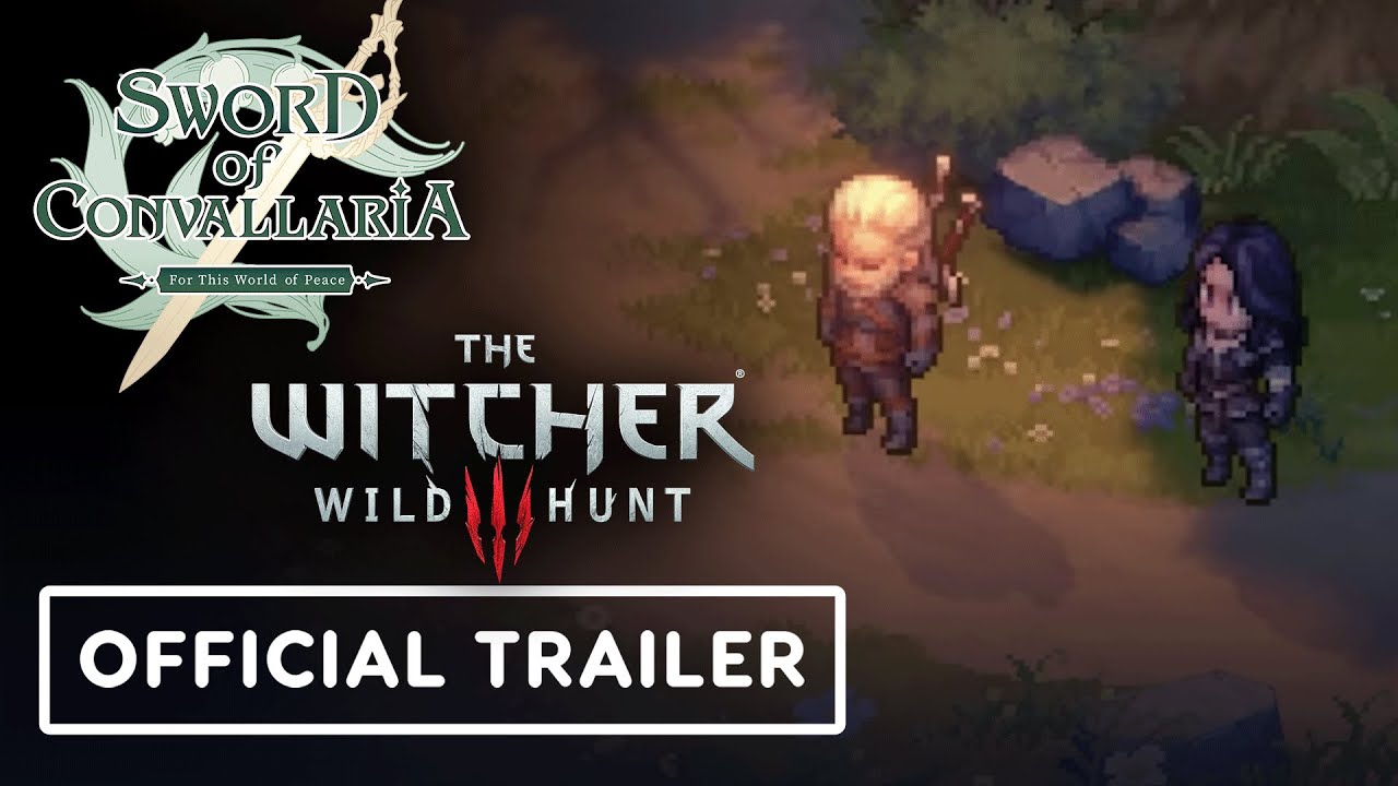 Sword of Convallaria x The Witcher 3: Wild Hunt - Official Collaboration Characters Overview Trailer
