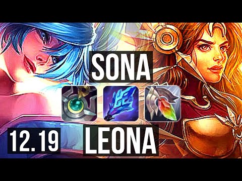 SONA & Ashe vs LEONA & Kai'Sa (SUP) | 3/0/17, 1.2M mastery, 400+ games | EUW Diamond | 12.19
