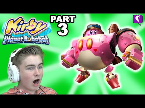 Kirby Planet Robobot Part 3 on 3DS  ( HobbyFamilyTV )