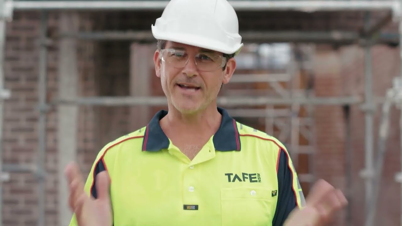 TAFE NSW icare construction site safety working heights program