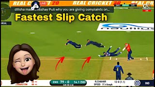 Most Unique Catch in RC20 || How To Take Slip Catch in RC20 || OctaL