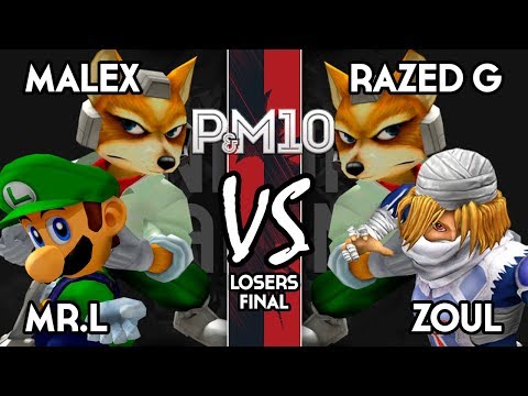 P&M10 - Malex & Mr.L Vs. RAZED G & ZouL - Losers Final - Doubles