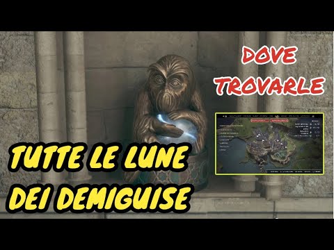 Tutte le lune dei Demiguise - Guida Hogwarts Legacy #hogwartslegacy #missioni