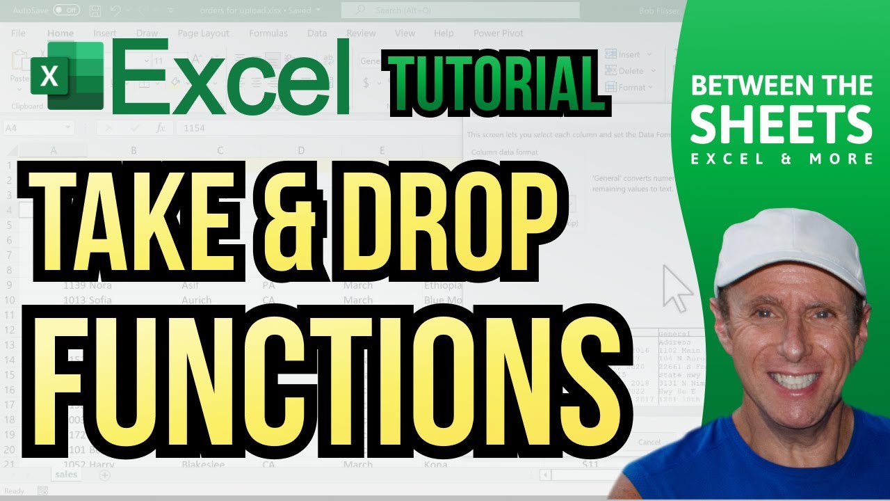 Dynamically collecting data with the TAKE and DROP functions