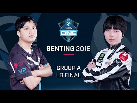Dota 2 - VGJ.Thunder vs. Vici Gaming - Game 1 - Group A LB Final - ESL One Genting 2018