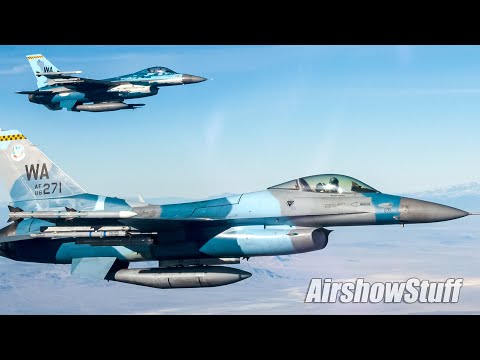 F-16 Aggressor Ride-Along! Red Flag 22-1 at Nellis AFB