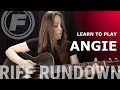 Learn To Play Angie Acoustic By The Rolling Stones