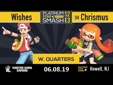 Platinum Star Smash S2:E3 - Wishes (Pokemon Trainer) vs Chrismus (Inkling) - W Quarterfinals