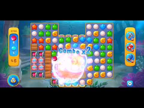 Fishdom 6764 Level - NO 💣🧨💥