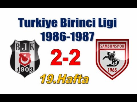 [1987.01.24] 1986-1987 19.Hafta Besiktas - Samsunspor 2-2